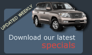 Used Vehicles Specials